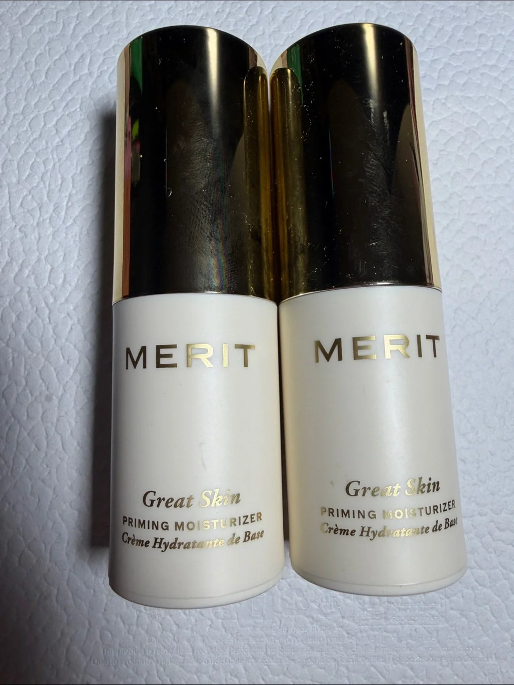 MERIT Great Skin Priming Moisturizer — White with Gold Cap